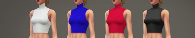 Sims 4 Simple crop top at Stefizzi