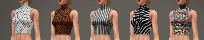 Sims 4 Simple crop top at Stefizzi