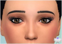 3D Eyelashes at David Sims