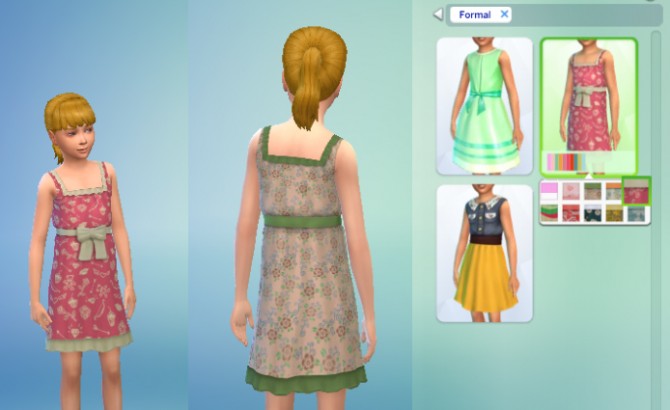 Sims 4 Summer Dress by Kiara24 at Mod The Sims