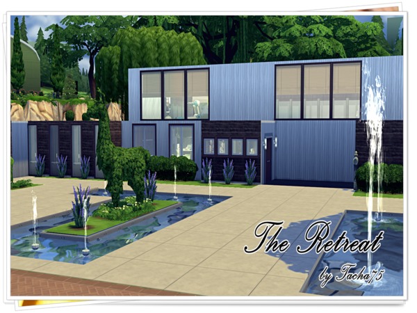 Sims 4 The Retreat house by Tacha75 at TSR