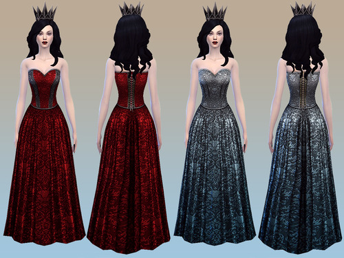 Sims 4 Crow’s Nest Dress at NotEgain