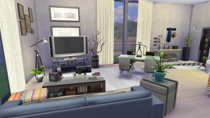 Sims 4 Escandinavian rooms at In a bad Romance
