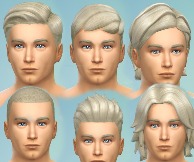 Sims 4 Targaryen Blonde for All by kellyhb5 at Mod The Sims