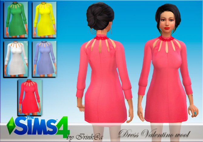 Sims 4 Wool dress at Irink@a