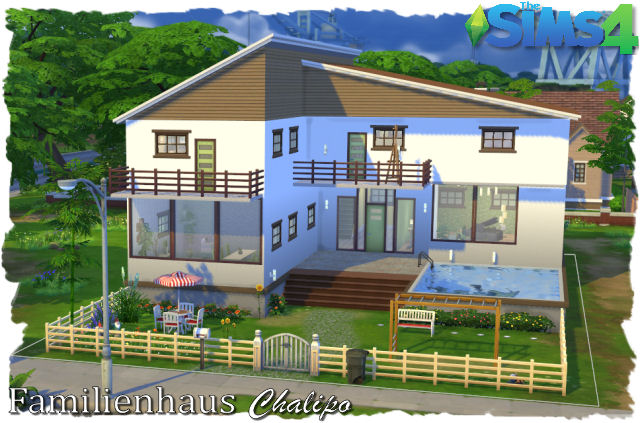 Sims 4 Family house by Chalipo at All 4 Sims