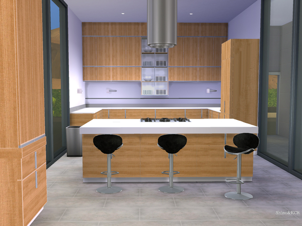 Sims 4 Kitchen Alobi by ShinoKCR at TSR