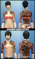 Japanese Sleeve Tattoo at Gefa Sims