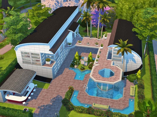 Sims 4 Geedjay house by Guardgian at TSR