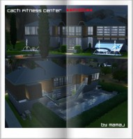 Cacti Fitness Center **Fixed** by mamaj at Simtech Sims4
