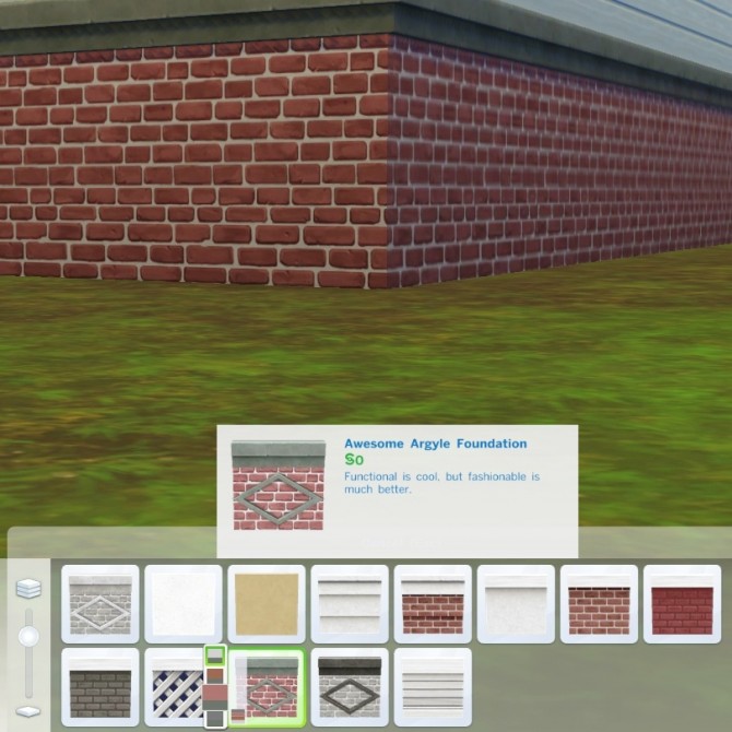 Sims 4 No Deco Foundations by plasticbox at Mod The Sims