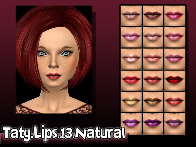 Sims 4 Lips 13 at Taty – Eámanë Palantír
