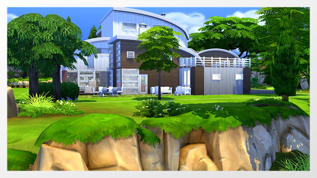 Sims 4 Spring Road house by Oldbox at All 4 Sims