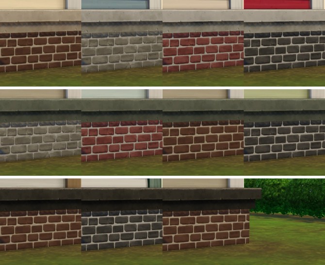 Sims 4 No Deco Foundations by plasticbox at Mod The Sims