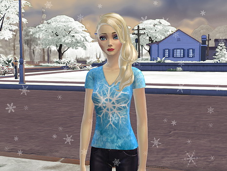 Sims 4 Frozen Shirt Pack 1 at Splay