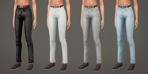 Sims 4 High waisted pants at Stefizzi