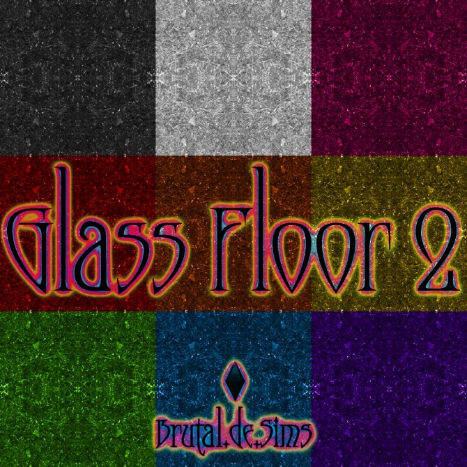 Sims 4 Glass! Wallpapers & Floors at Brutal de Sims4