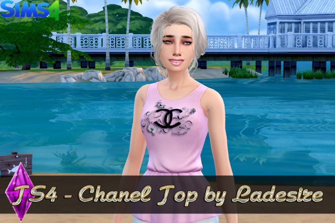Sims 4 Top at Ladesire