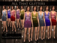 All That Glitters dress by scarletphoenix91 at Mod The Sims