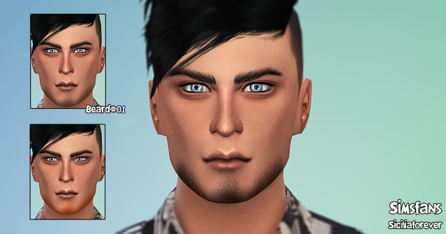 Sims 4 Beard by Siciliaforever at Sims Fans