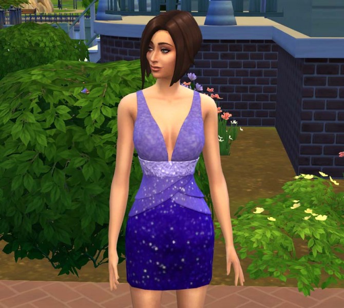 All That Glitters dress by scarletphoenix91 at Mod The Sims » Sims 4 ...