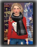 Holiday Scarf at Simstemptation