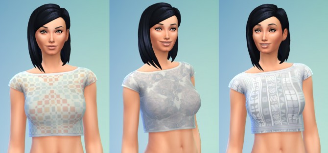 Sims 4 Crop Top by melbrewer367 at Mod The Sims