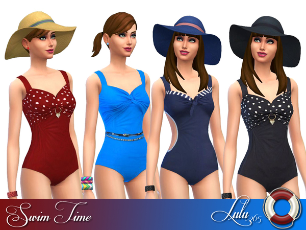 Sims 4 Swim Time by Lulu265 at TSR