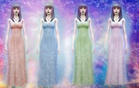 Celestial sleeping gown by malicieuse75 at Mod The Sims