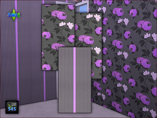 Sims 4 Floral wallpapers at Arte Della Vita