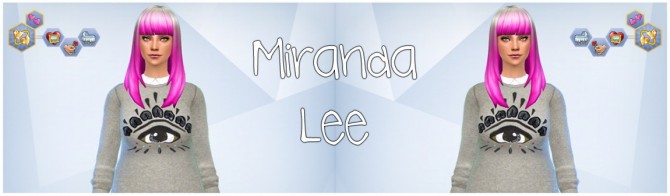 Sims 4 Miranda Lee at ThatMalorieGirl