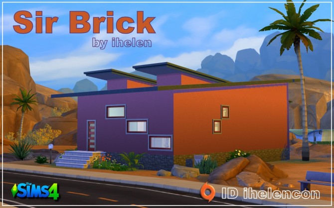 Sims 4 Sir Brick by ihelen at ihelensims