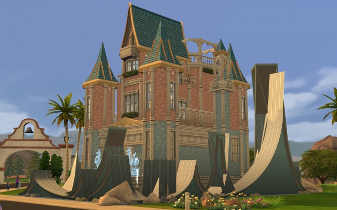 Sims 4 Mermaid Palace by artrui at Mod The Sims