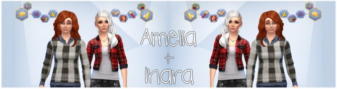 Sims 4 Amelia and Inara Noble at ThatMalorieGirl