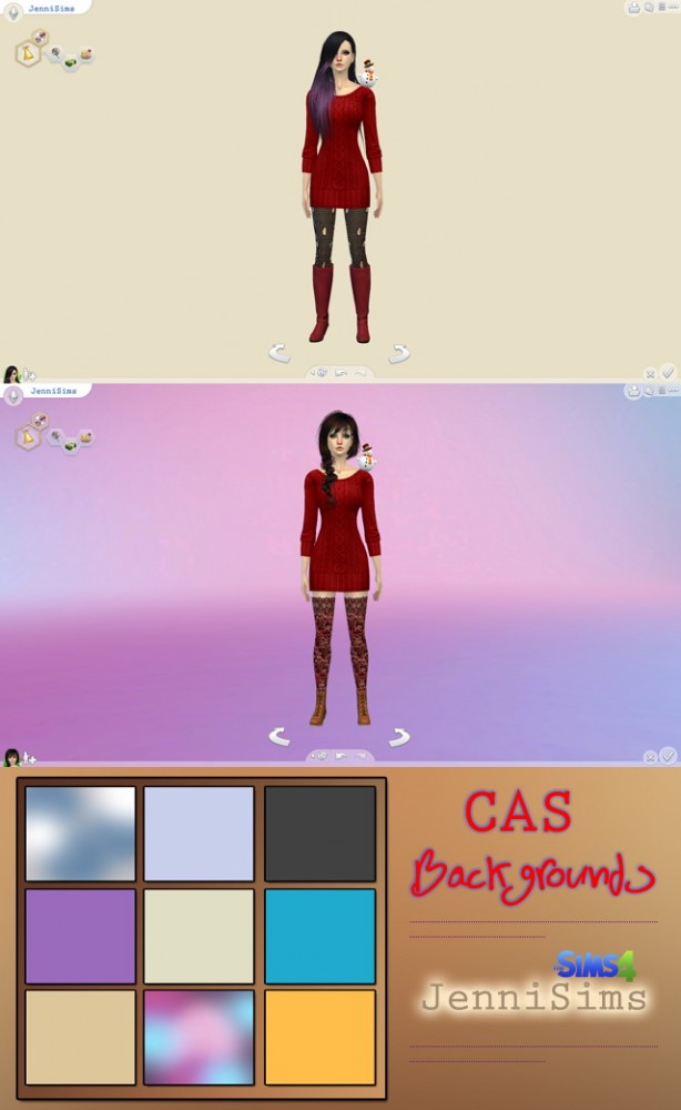 Sims 4 9 CAS backgrounds at Jenni Sims