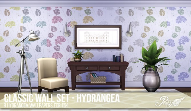 Sims 4 3 weathered brick patterns and 6 decorative wallpapers at Simsational Designs
