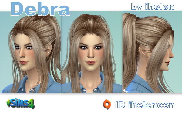 Sims 4 Debra by Ihelen at ihelensims
