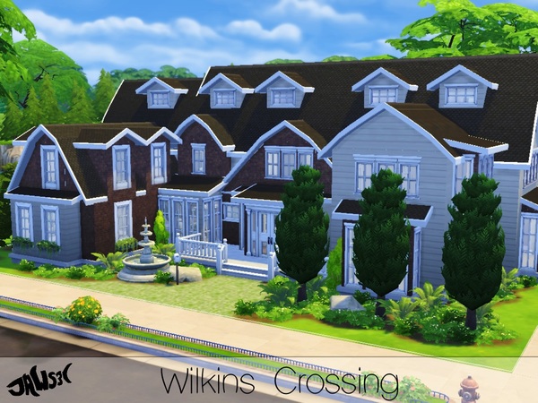 Sims 4 Wilkins Crossing house by Jaws3 at TSR