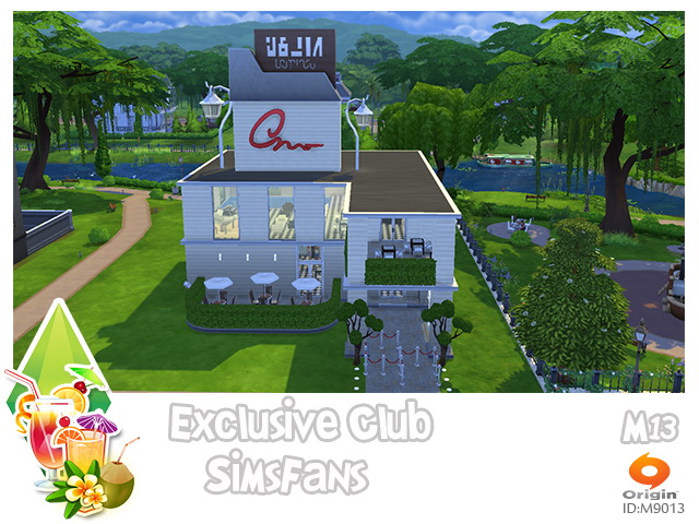 Sims 4 Exclusive club by M13 at Sims Fans