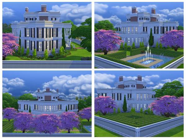 Sims 4 Leesburg house by Christina51 at TSR