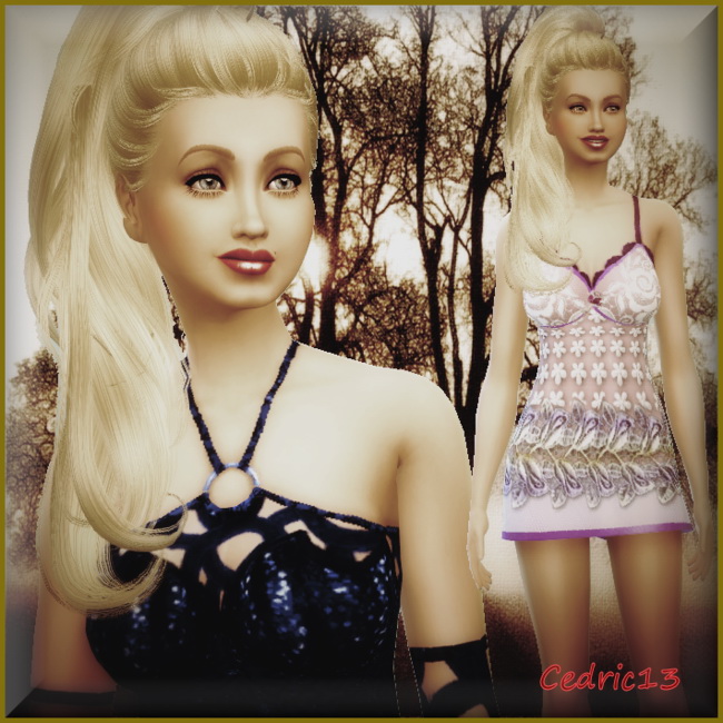 Sims 4 Clemence by Cedric13 at L’univers de Nicole