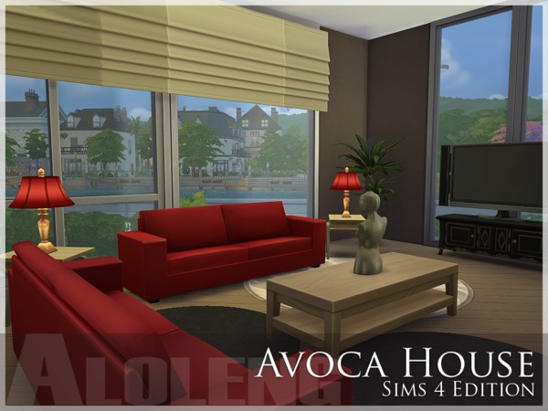 Sims 4 Avoca House by Aloleng at TSR