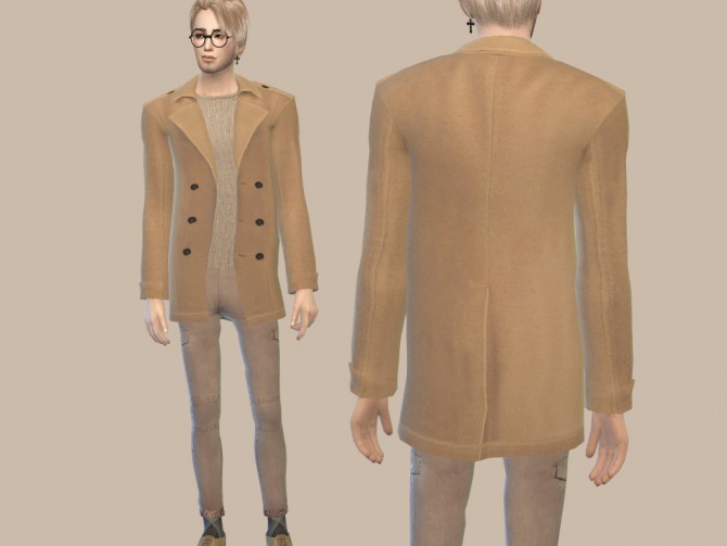 Sims 4 STYLISH TRENCH COATS at The Young Enzo