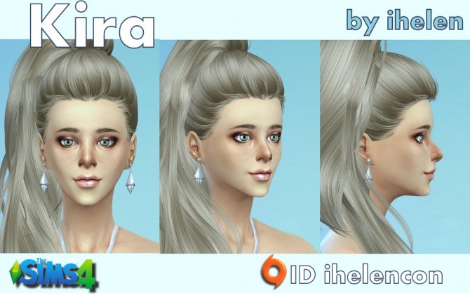 Sims 4 Kira by ihelen at ihelensims