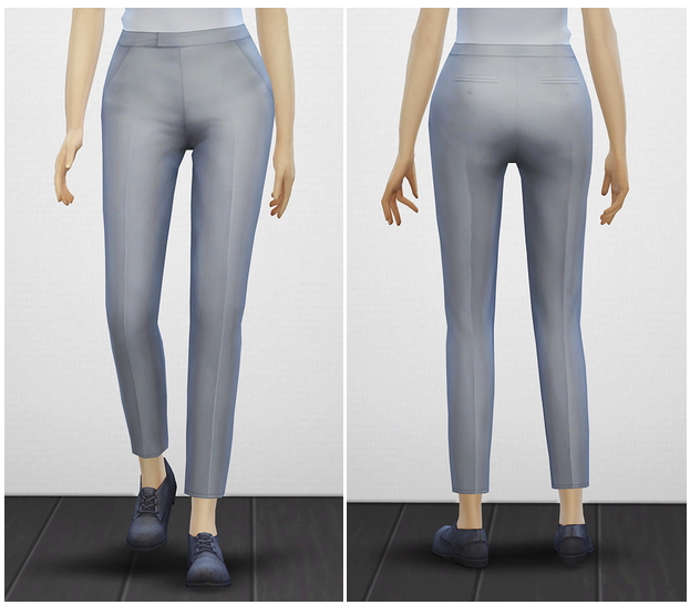 Sims 4 Basic pants for females at Rusty Nail