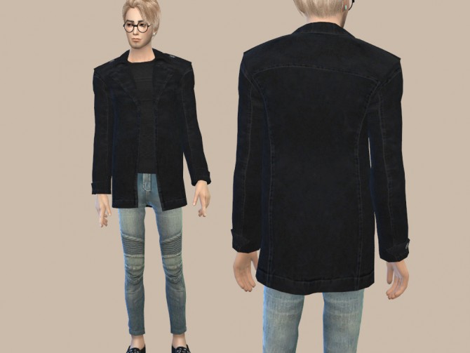 Sims 4 STYLISH TRENCH COATS at The Young Enzo