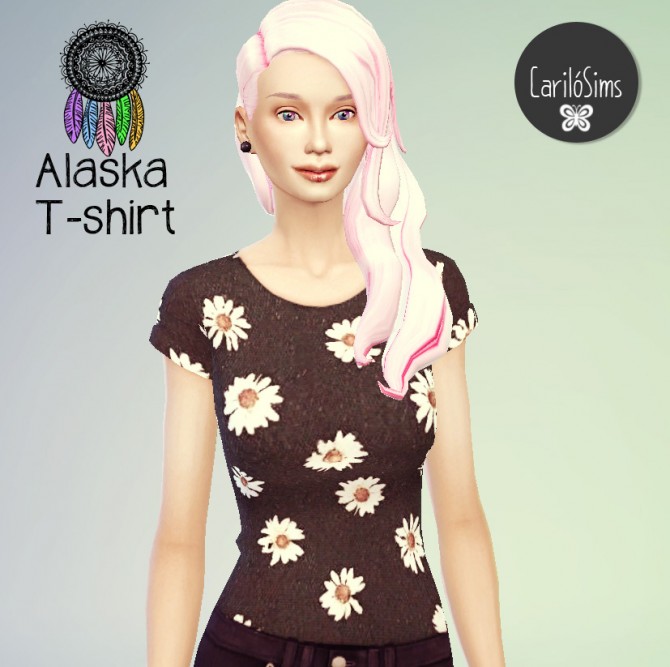 Sims 4 Alaska T shirt at Cariló Sims