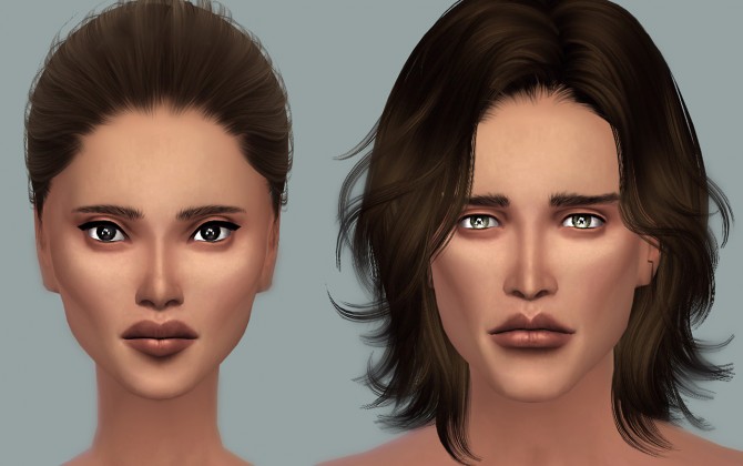 Sims 4 Model Skin at S4 Models