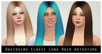 Davidsims Classic Long Hair Retextured at Liahxsimblr
