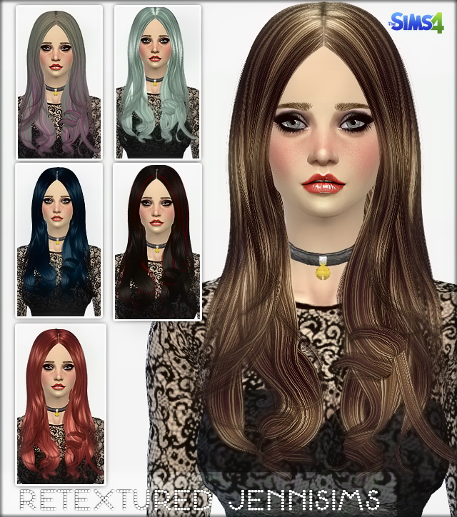 Sims 4 Elasims Converted Hairs Retexture at Jenni Sims